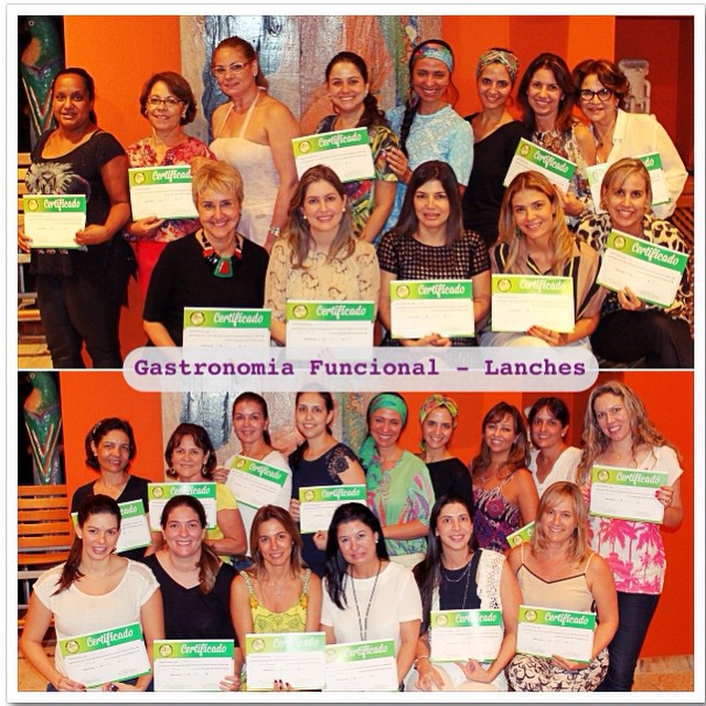Obrigada pela confiança. 
Sucesso nossas duas turmas do curso de Gastronomia Funcional - Lanches. 
Eu e Ana Vitória (@anavitoriaaf) esperamos ter ajudado a levar ideias de saúde pra casa de todos vocês. 
Até o próximo!! As fotos e o vídeo completo dos Cursos já estão disponíveis no blog: www.lucrosara.com
#CursoDeGastronomiaFuncional #CursoDeLanches #CursoGastronomico #GastronomiaFuncional 
#Lanches #NutriçãoFuncional #NutriçãoIntegrada #SaúdePlena #MundoVerde #MundoVerdeUberlandia #SacolaoDiaaDia #InstitutoAjnar