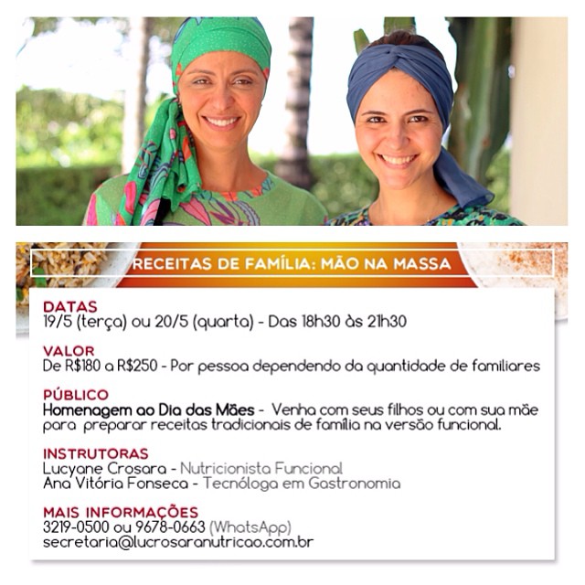 Experiência gastronômica em família! Receitas tradicionais de família mas com o toque funcional (estrogonofe, fricassê, manjar e muito mais) Venha com sua mãe, seus filhos ou avós. Semana que vem! Garanta sua vaga. @anavitoriaaf @mundoverdeuberlandia